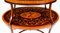 19th Century English Marquetry Etagere Tray Table, Image 17