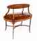 19th Century English Marquetry Etagere Tray Table 2