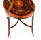 19th Century English Marquetry Etagere Tray Table 13