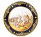 19th Century French Sevres Cabinet Plate of Medieval Battle Scene 7