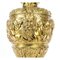 Lámpara de mesa renacentista de bronce dorado, siglo XIX, Imagen 8