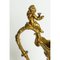 Lámpara de mesa renacentista de bronce dorado, siglo XIX, Imagen 6