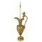 Lampada da tavolo rinascimentale in bronzo dorato, Immagine 1