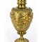Lámpara de mesa renacentista de bronce dorado, siglo XIX, Imagen 7