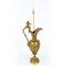 Lámpara de mesa renacentista de bronce dorado, siglo XIX, Imagen 2