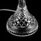 Edwardianische Tischlampe aus geschliffenem Kristallglas, frühes 20. Jh 7