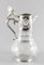 English Silver Plated Glass Claret Jug, 20th Century 12