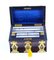 Gothic Revival Coromandel & amp; vergoldetem Messing Strapwork Briefpapier Box 8