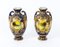 Taisho Period Hand Painted Noritake Porcelain Vases, 1920s, Set of 2, Image 3