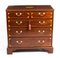 George III Mahogany and Boxwood Lined Chest, 18th Century, Image 2