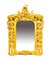 Italienischer Spiegel mit vergoldetem Holzrahmen, 19. Jh 8
