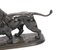 French Bronze Sculpture of a Pacing Lion by Edouard Delabrierre, 19th Century 5