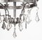 Silvered Bronze and Mirrored Chandelier, Late 20th Century 3