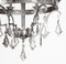 Silvered Bronze and Mirrored Chandelier, Late 20th Century, Image 3