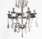 Silvered Bronze and Mirrored Chandelier, Late 20th Century 2
