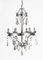 Silvered Bronze and Mirrored Chandelier, Late 20th Century, Image 11