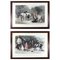 H. Hardy, Forgiven and Too Late, 19th-Century, Prints, Framed, Set of 2 1