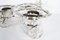 Dessous de Verre Triple Chariot à Boissons Plaqué Argent, Angleterre, 20ème Siècle 18