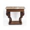 19th Century William IV Mahogany Marble-Top Console Table, Image 2