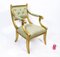 20th Century Regency Style Giltwood Armchair, Image 6