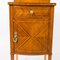 19th Century Victorian Satinwood Bowfront Bedside Cabinet, Image 3
