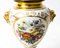 Lámpara de mesa francesa de porcelana pintada a mano y dorada, siglo XIX, Imagen 8