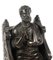 Antike italienische Grand Tour St. Peter Skulptur aus patinierter Bronze, 19. Jh 4