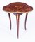 19th Century Louis Revival Marquetry Triform Occasional Table, Image 2