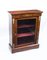 19th Century Victorian Burr Walnut Marquetry Pier Cabinet 7