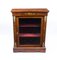 19th Century Victorian Burr Walnut Marquetry Pier Cabinet 6