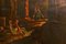 Rovine di paesaggio, fine XIX secolo, olio su tela, Immagine 7