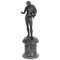 Grand Tour Patinierte Narzissenfigur aus Bronze, 1870er 1