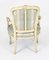 Louis Revival French Painted Armchairs, 19th Century, Set of 2 16