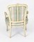 Louis Revival French Painted Armchairs, 19th Century, Set of 2, Image 16