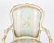 Louis Revival French Painted Armchairs, 19th Century, Set of 2, Image 15