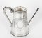 Viktorianisches versilbertes vierteiliges Tee- und Kaffeeservice von Elkington, 19. Jh., 4er Set 5