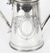 Viktorianisches versilbertes vierteiliges Tee- und Kaffeeservice von Elkington, 19. Jh., 4er Set 6