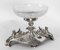 Victorian Silver-Plated Dragon Centerpiece in Cut Crystal from Elkington, 19th Century 2