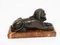 French Bronze Recumbent Sphinxes, 19th Century, Set of 2 5