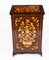 Dutch Freestanding Mahogany Marquetry Bedside Pedestal Cabinet, 19th Century, Image 18