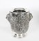 Silver Plated Wine Coolers from Hawksworth, Eyre & Co, 19th Century, Set of 2 2