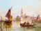 Alfred Pollentine, Canal Grande, Venezia, XIX secolo, Olio su tela, Incorniciato, Immagine 2