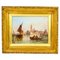 Alfred Pollentine, Grand Canal, Venise, 19ème Siècle, Huile sur Toile, Encadrée 1