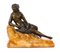 Sujetalibros o esculturas femeninas semidesnudas de bronce, siglo XIX. Juego de 2, Imagen 14