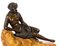 Bronze Semi-Nude Classical Ladies Sculptures or Bookends, 19th Century, Set of 2 15
