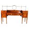 Flame Mahogany and Satinwood Inlaid Sideboard, 19th Century, Image 1