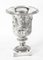 Grand Tour Borghese Silver Plated Bronze Campana Urns, 19th Century, Set of 2, Image 17