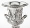 Grand Tour Borghese Silver Plated Bronze Campana Urns, 19th Century, Set of 2, Image 4