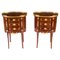French Louis Revival Walnut Bedside Cabinets, 20th Century, Set of 2 1