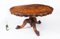 Burr Walnut Marquetry Dining or Centre Table, 19th Century 18